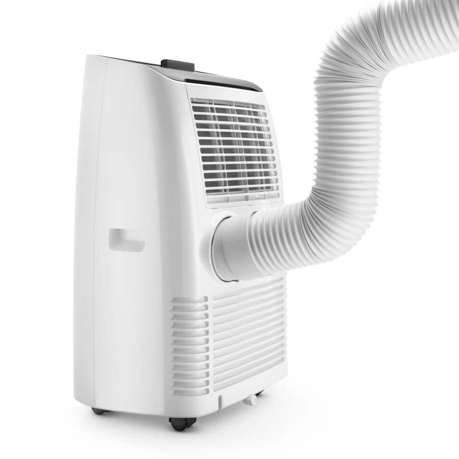 De'Longhi PACEX100SILENT EX:2 Portable Air Conditioner Quiet 2.5 kW 32 L Dehumidifying