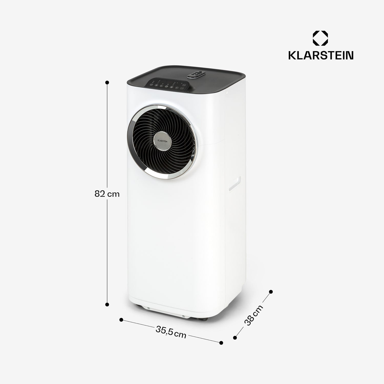 Klarstein Kraftwerk Smart 12000 BTU Portable Air Conditioner R290 50dB 56m²