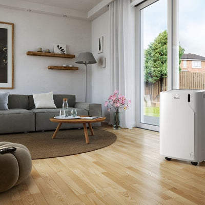 DeLonghi Pinguino EM PACEM82K.1 Portable Air Conditioner 9400 BTU 80m³ with Dehumidifying