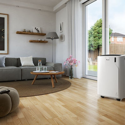 De'Longhi Pinguino EM PACEM90K.1SILENT Portable Air Conditioner 9800 BTU 90m³ Quiet