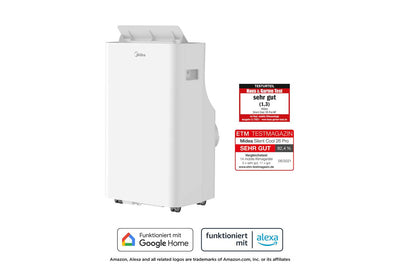 Midea Silent Cool 26 Pro WF Portable Air Conditioner 57 dB with Remote Control