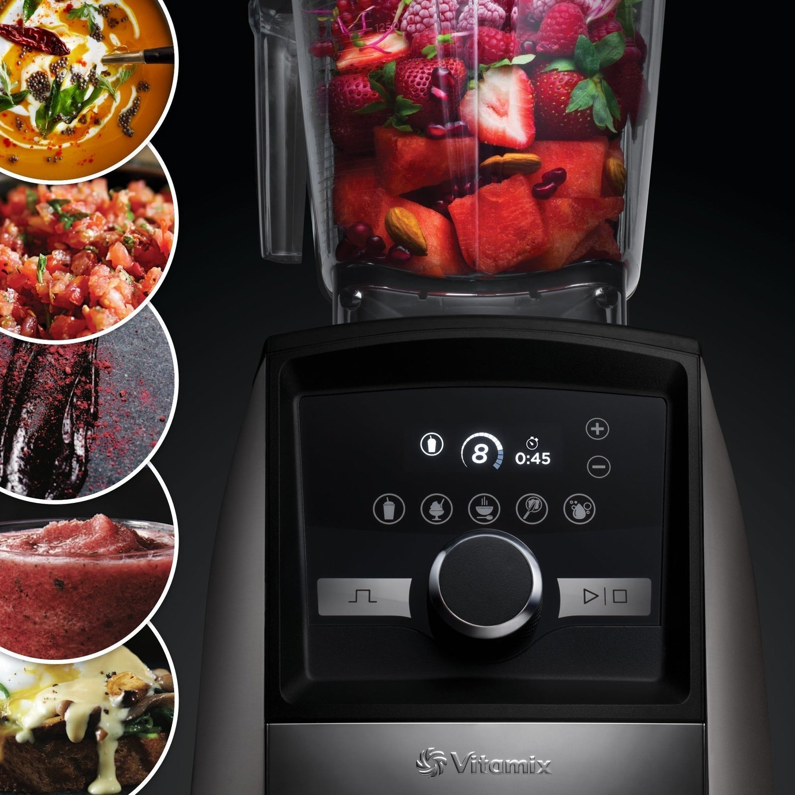 Vitamix Ascent 3500i Stainless Steel Blender Mixer - Image 4
