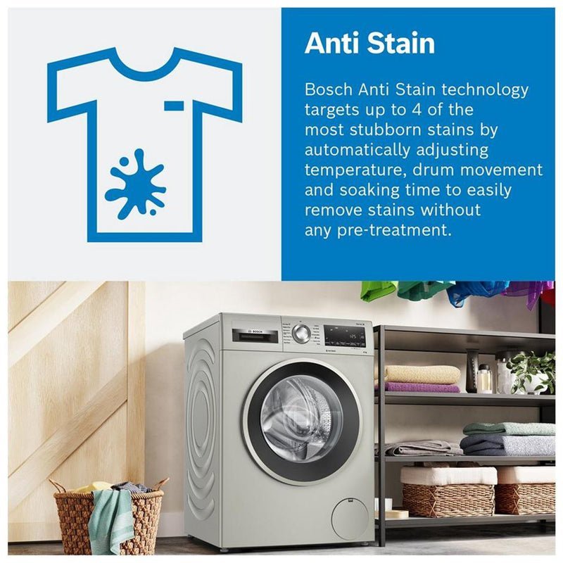 Bosch WGG24400GB Series 6 9kg 1400 Spin Washing Machine White - Image 8