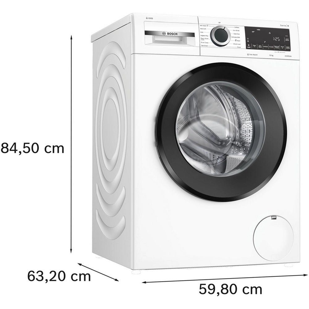 Bosch Series 6 WGG254F1GB 10kg 1400 Spin Washing Machine White – A Rated - Image 2