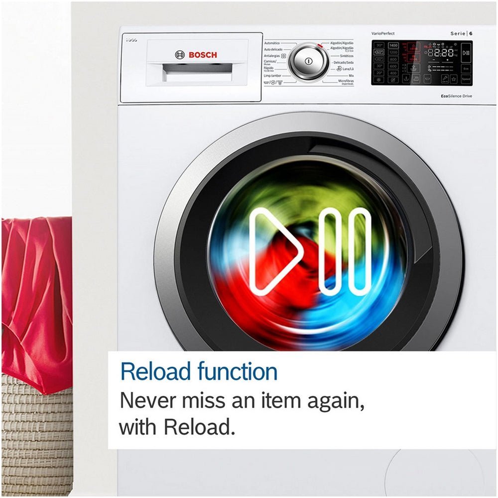 Bosch WGG254Z1GB Series 6 10kg 1400 Spin Washing Machine White - Image 7