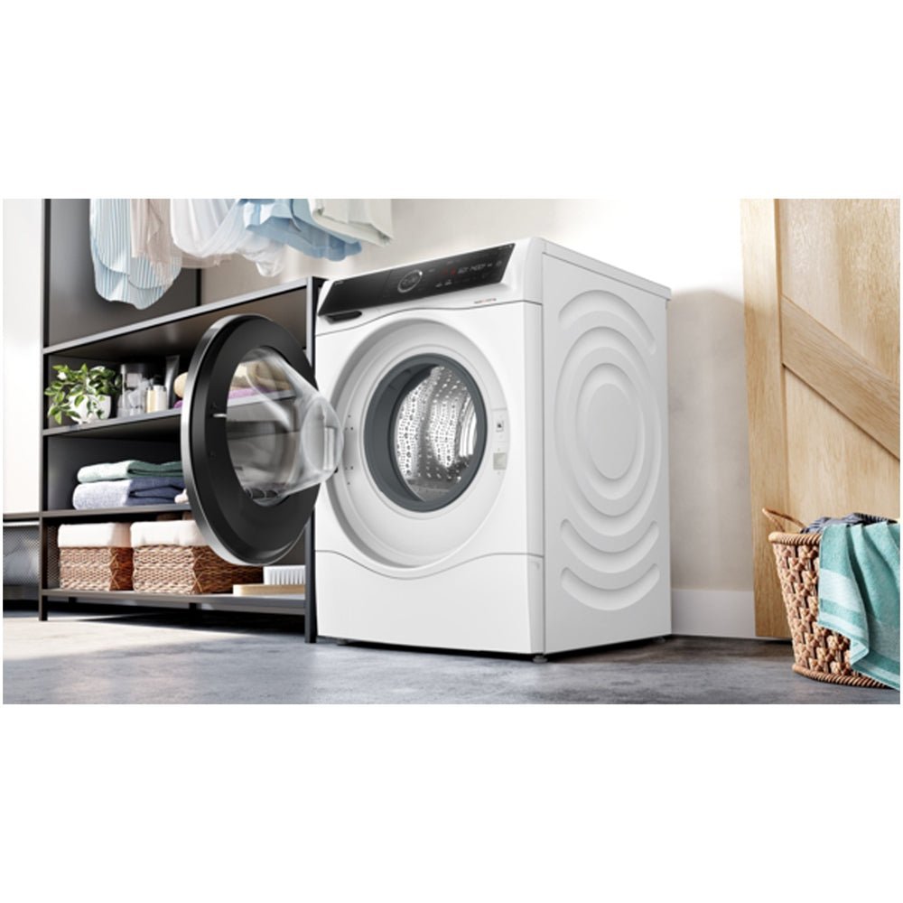 Bosch WNC25410GB Series 8 10.5+6kg Washer Dryer with 1400 Spin White – D Rated - Image 5
