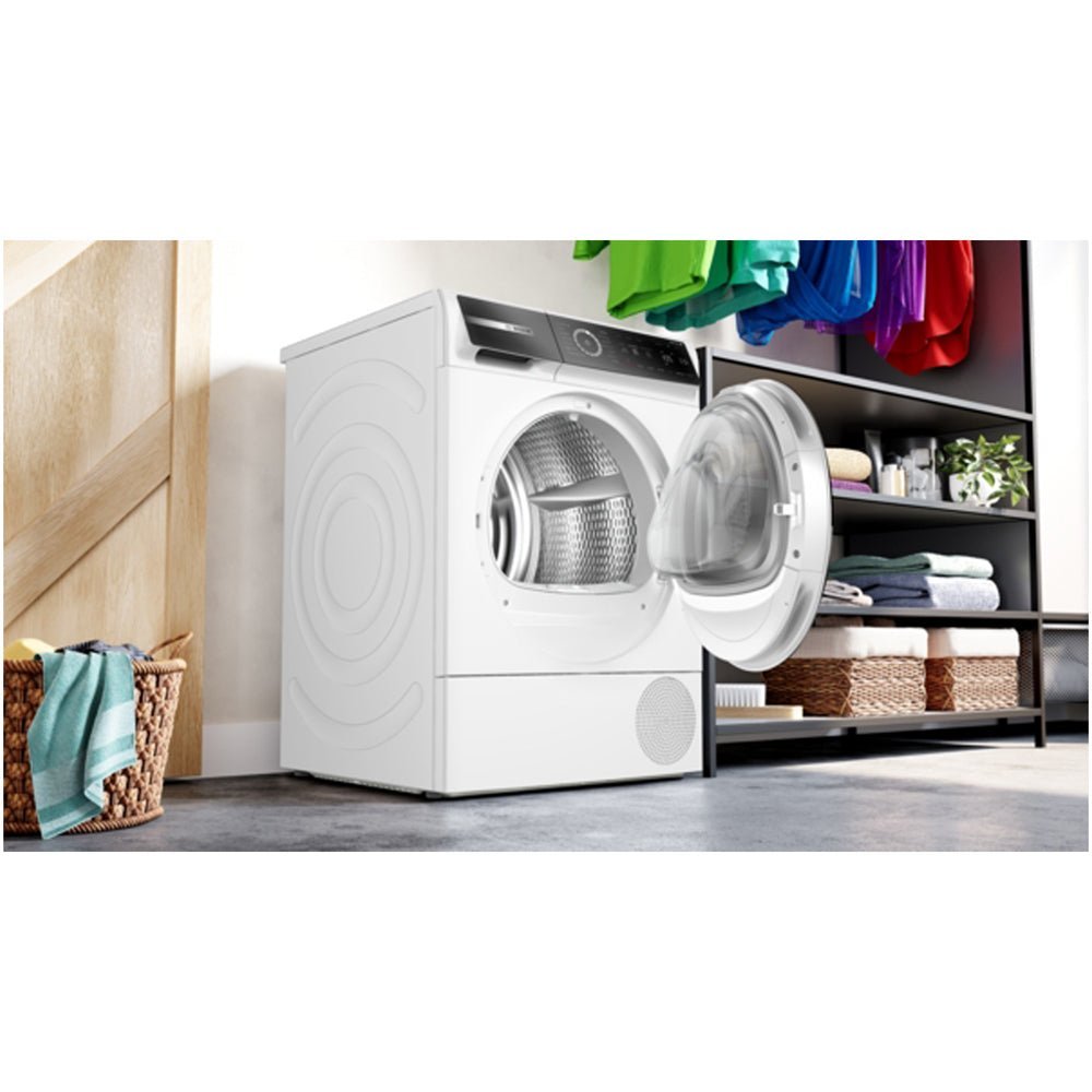 Bosch WQB246C9GB Series 8 9kg Heat Pump Tumble Dryer White – A+++ Rated - Image 3