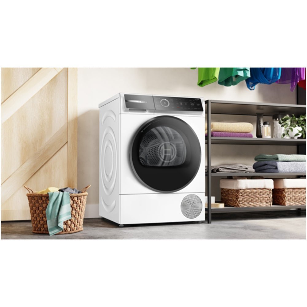 Bosch WQB246C9GB Series 8 9kg Heat Pump Tumble Dryer White – A+++ Rated - Image 4