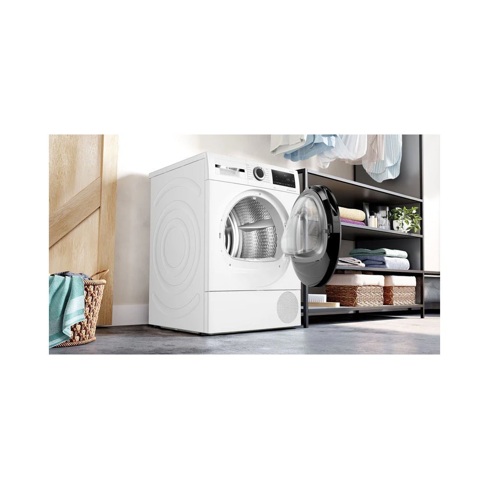 Bosch WQG24502GB Series 6 9kg Heat Pump Tumble Dryer White – A+++ Rated - Image 2