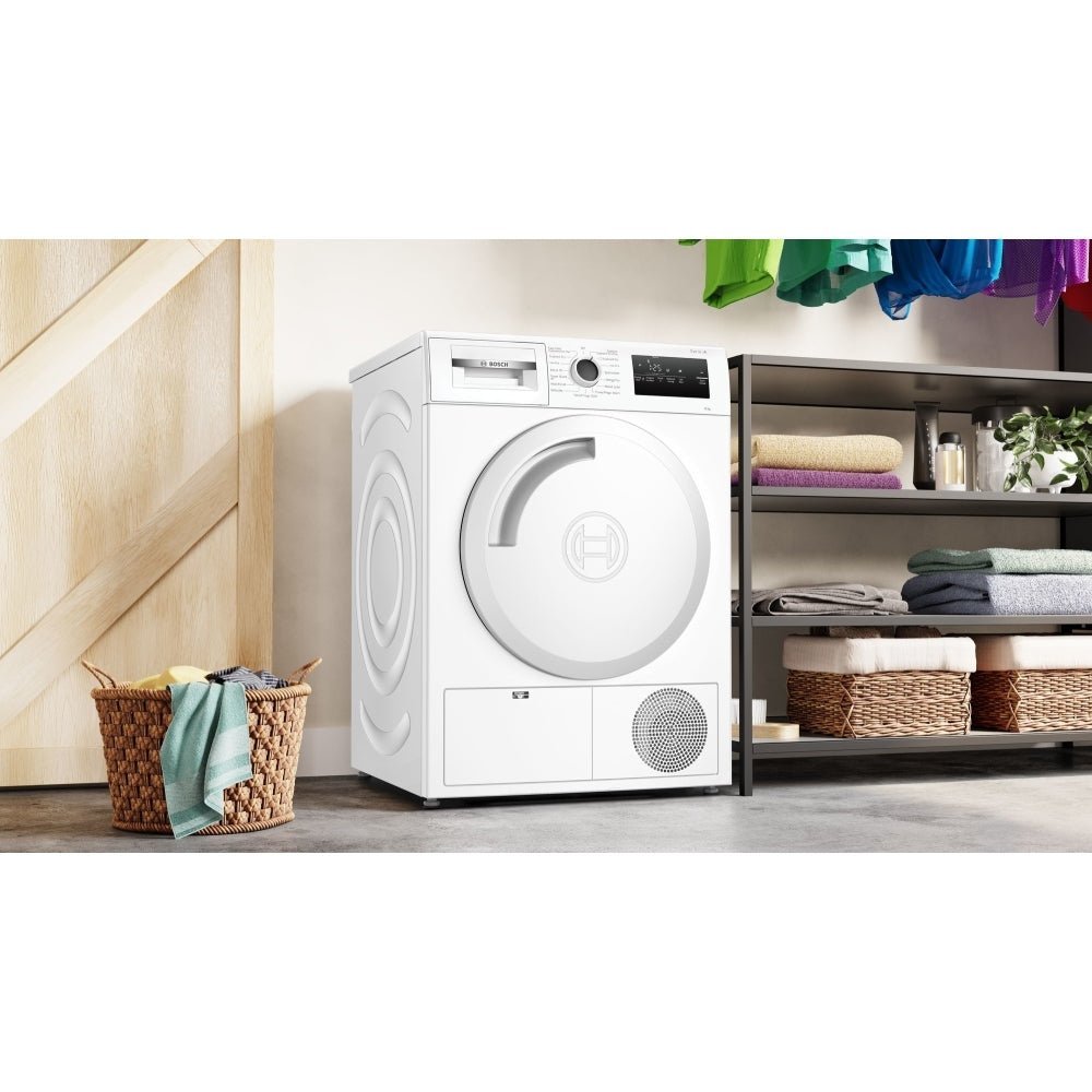 Bosch WTN83202GB Series 4 8Kg Condenser Tumble Dryer White - Image 5