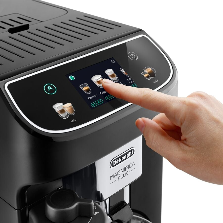 DeLonghi ECAM320.60.B Magnifica Plus Bean to Cup Automatic Coffee Machine Black - Image 2
