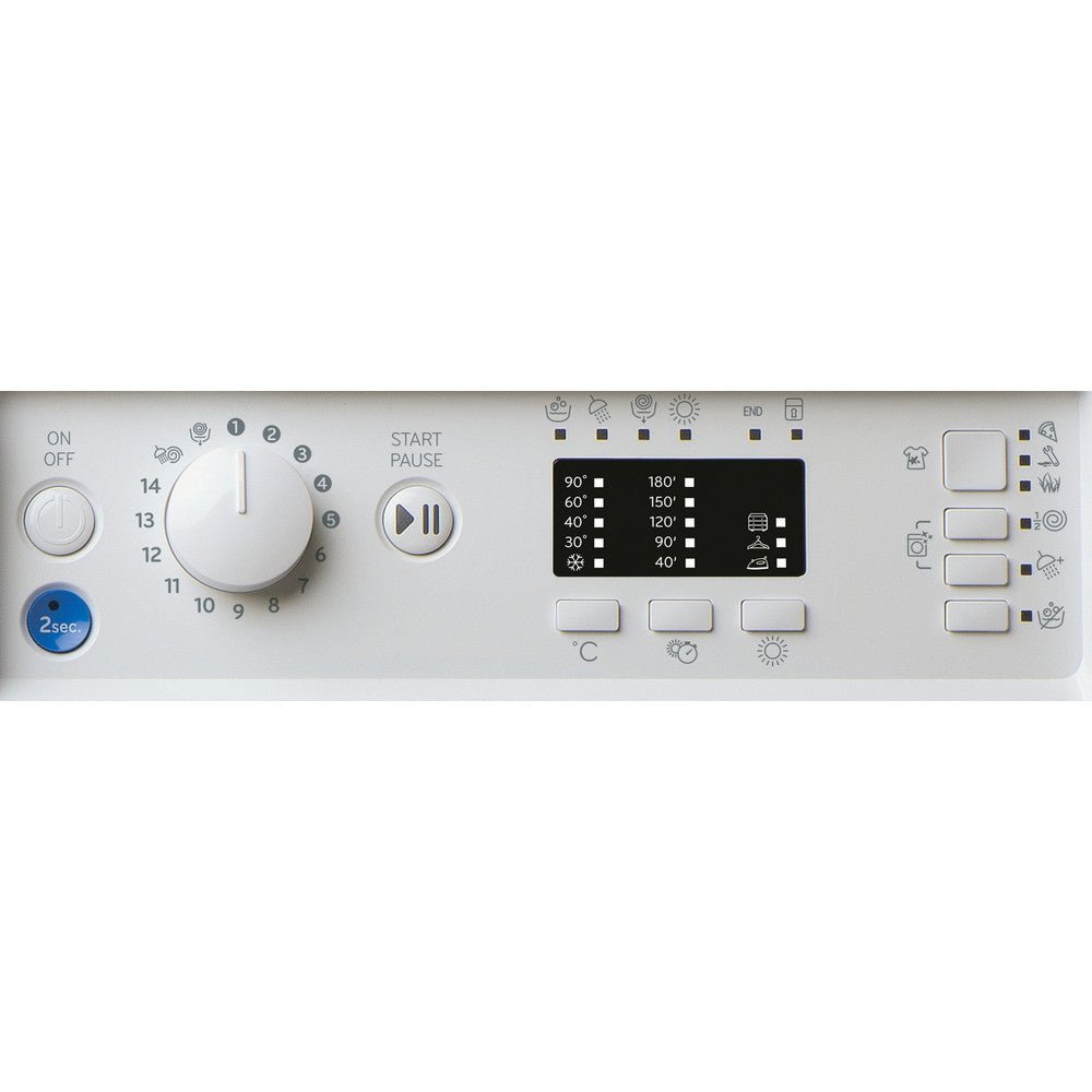 Indesit BIWDIL861485 8 kg Integrated Washer Dryer White - Image 7