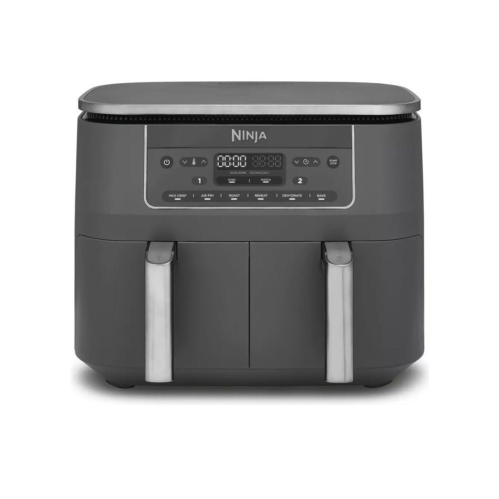 Ninja 6 in 1 Dual Zone Air Fryer 7.6L DZ300UK – Gun Metal Grey