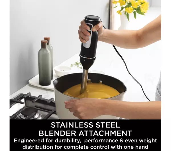 Ninja CI090UK Foodi 2-in-1 Hand Blender & Mixer Black - Image 7
