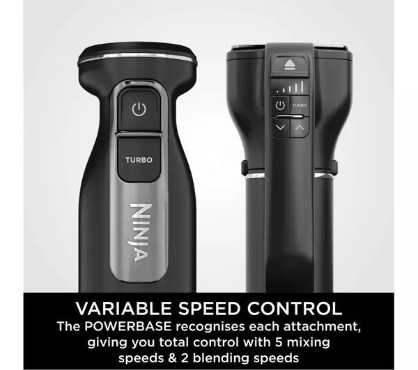 Ninja CI090UK Foodi 2-in-1 Hand Blender & Mixer Black - Image 11