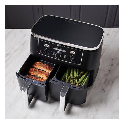 Ninja Foodi MAX Dual Zone Air Fryer AF400UK 9.5L – Black - Image 3