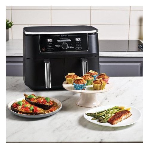 Ninja Foodi MAX Dual Zone Air Fryer AF400UK 9.5L – Black - Image 6