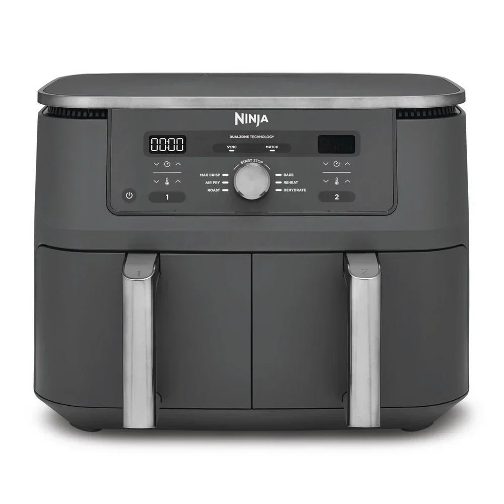 Ninja MAX 6 in 1 Dual Zone Air Fryer DZ400UK 9.5L – Gunmetal Grey