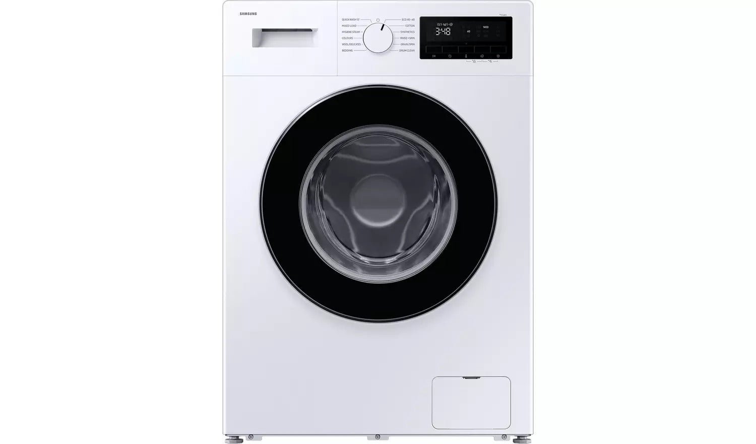 Samsung Series 4 WW90FG3M05AWEU 9kg 1400 Spin Front Load Washing Machine with Hygiene Steam White – A Rated