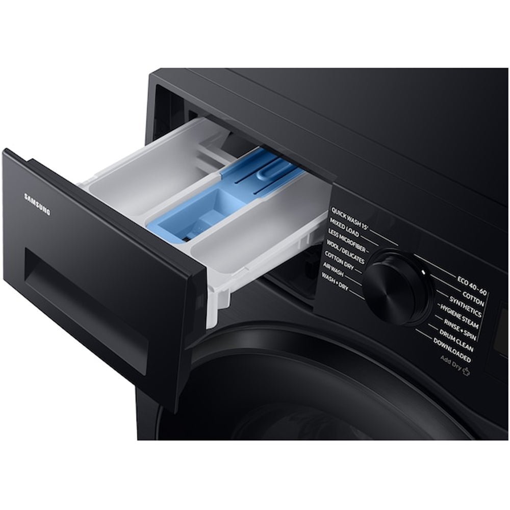 Samsung Series 5 WD11DG5B15BBEU Ecobubble AI Energy 11kg+6kg 1400 Spin Washer Dryer Black - Image 5