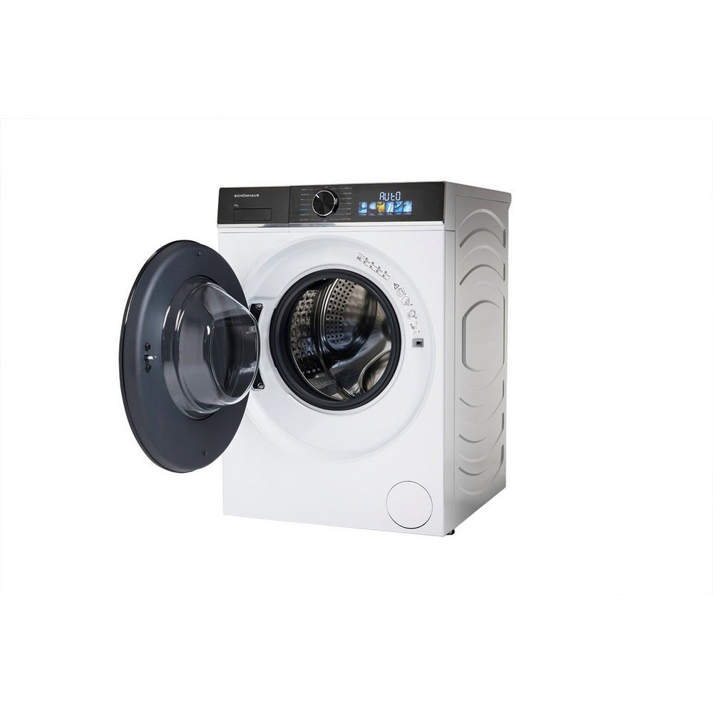 Schonhaus WMSF011014AW 10kg 1400 Spin Freestanding Washing Machine White - Image 3